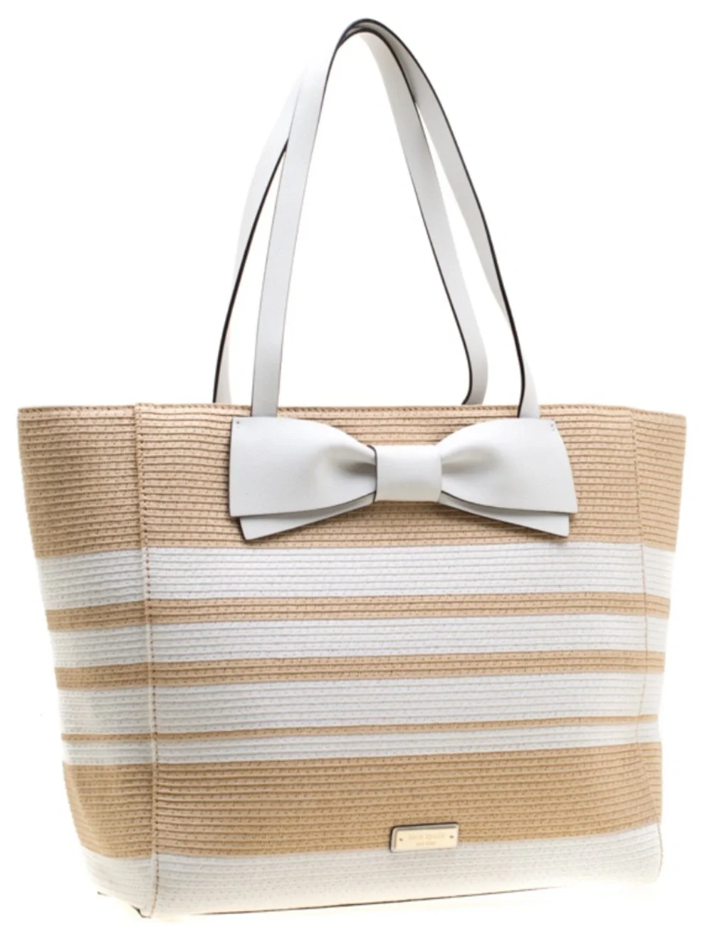 Kate Spade Clement Street Striped Tote with Bow